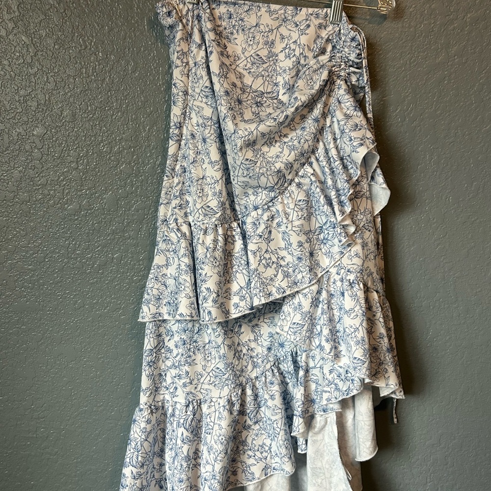 Floral Ruffle Skirt - Picture 2 of 4